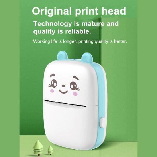 Imprimante Photo Portable HRKVSK | Sans Encre | Bluetooth | Papier Thermique 57x25mm
