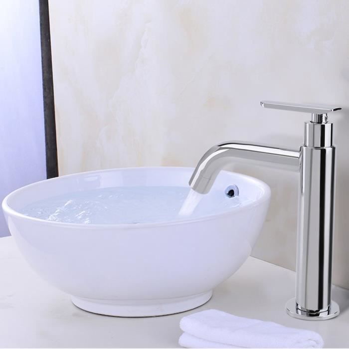Robinet Mitigeur Melangeur D Eau Froide Et Chau De Trou Simple