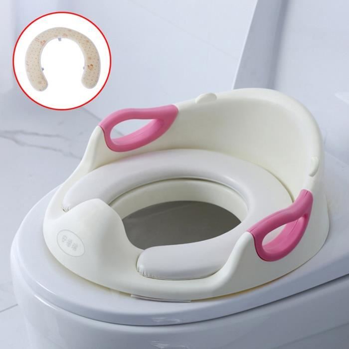 Bebe Reducteur De Toilette Rehausseur Wc Enfant Siege De Toilette Avec Coussin Poignee Dossier Antiderapants Ergonomique Rose Achat Vente Reducteur De Wc Prolongation Soldes Cdiscount Bebe Reducteur De Toilette Rehausseur Wc Enfant Siege De Toilette Avec Coussin Poignee Dossier Antiderapants Ergonomique Rose Achat Vente Reducteur De Wc Prolongation Soldes Cdiscount