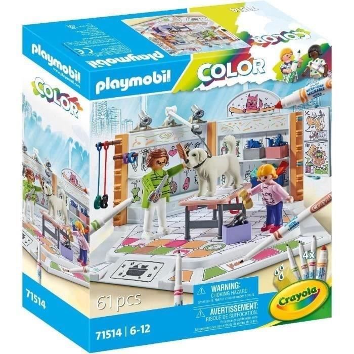 Jeux D'imitation Salon De Toilettage Playmobil La Boite
