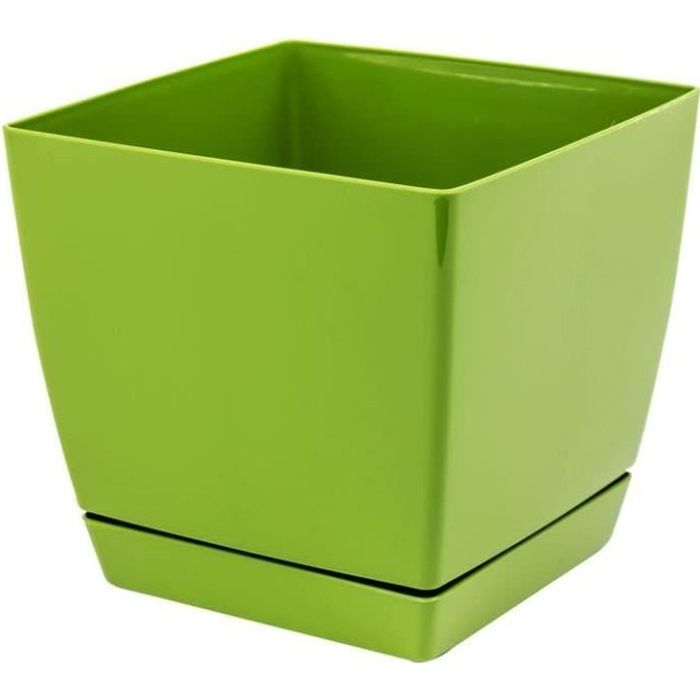 Pot de fleurs carré - DEROMA - Origin - 30 L - Anthracite