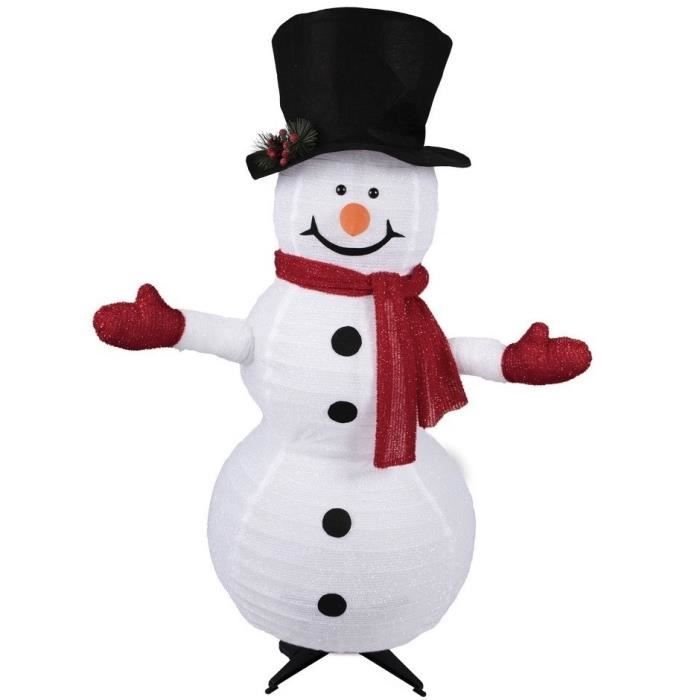 Autocollant Personnalisable Pour Frigo - Motif Bonhomme De Neige, Plusieurs Tailles, Décoration De Noël Familiale