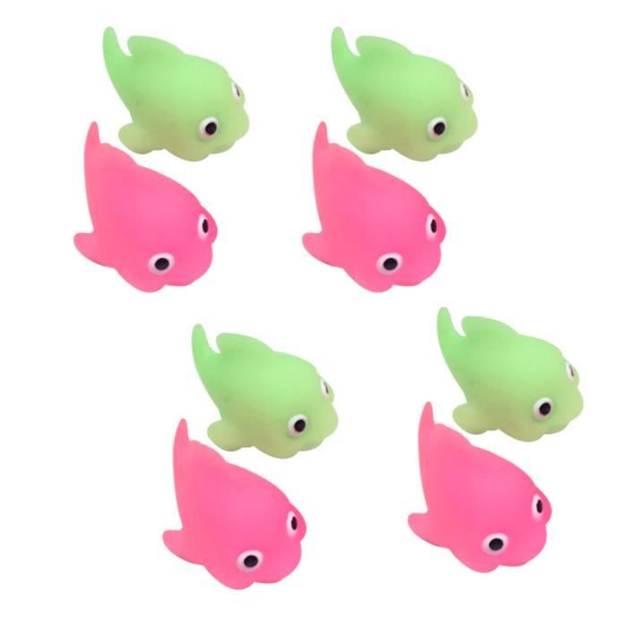8 Pc Jouets De Bain Poisson Rouge Pulverisation D Eau Durable Education Amusant Bebe Baignoire Pour Enfants Bebes Jouet De Bain Cdiscount Puericulture Eveil Bebe