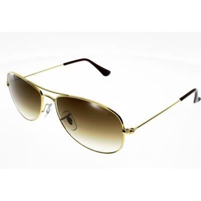 ray ban cockpit doré