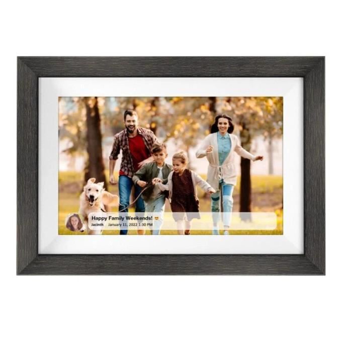 Cadre Photo Numérique WiFi - YENOCK - 10,1 Pouces - Écran Tactile