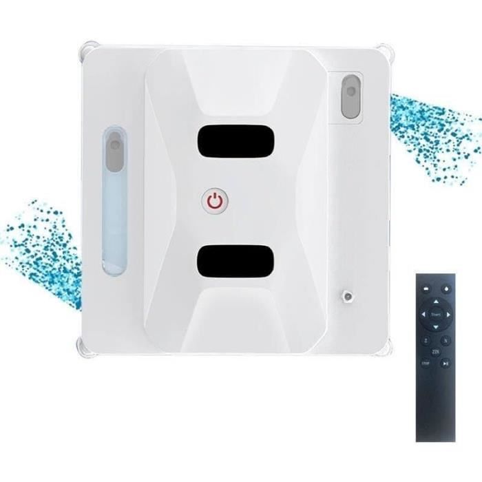 Robot Laveur De Vitres Automatique 6000Pa Nettoyeur Vitre Intelligent Avec Pulvérisation Unique, Lave-Vitre Électrique Et - Electroménager