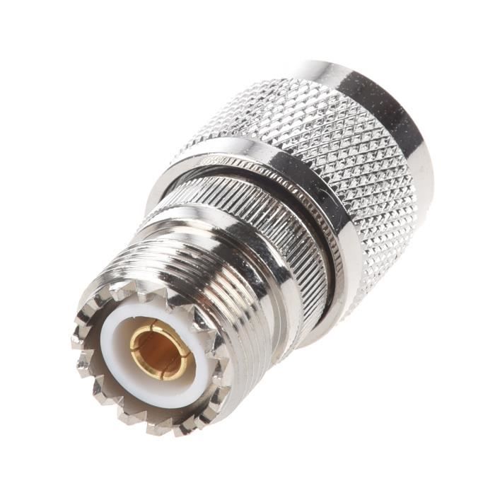 Adaptateur Connecteur Pour Le Cable Coaxial D Antenne Uhf Femelle Vers N Male Prix Pas Cher Cdiscount