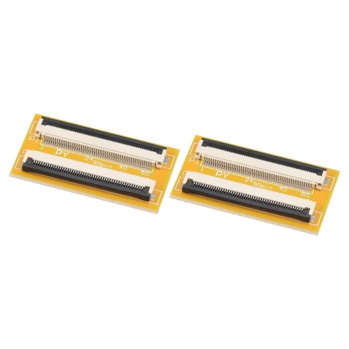Kit Câbles FFC/FPC 12 Broches 0.5 Mm - Extension Avec 5 Câbles Flexibles 150 Mm Pour Électronique