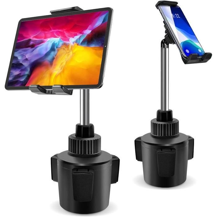 TYSM-CC Support Tablette Voiture 360° Rotatif – Fixation Appuie-Tête Extensible – Support IPad & Tablette 4-10.6 Pouces Pour Enfants & Voyages