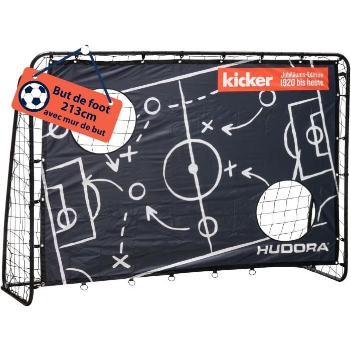 HUDORA Mur De Tir Small - Filet De But Avec 4 Cibles Pour Entraînement Football