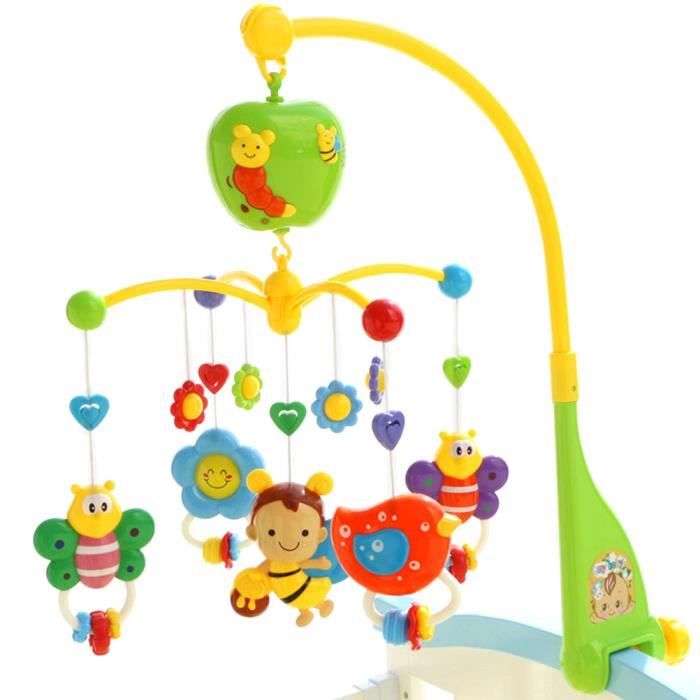 Mobile Musical Bebe Jouets Bebe Musicale Berceau Mobile Telecommande Cloche Jouet Support De Mobile Musical Pour Poussette Et Berceaux Cadeau Pour Un Nouveau Ne Mobile Lit Bebe Mobiles Cadeaux De Naissance Et Souvenirs
