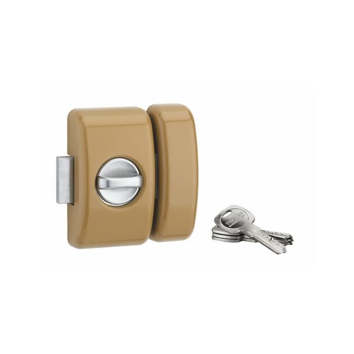 thirard verrou porte entree universel avec bouton a barrette abs chrome satin cdiscount bricolage