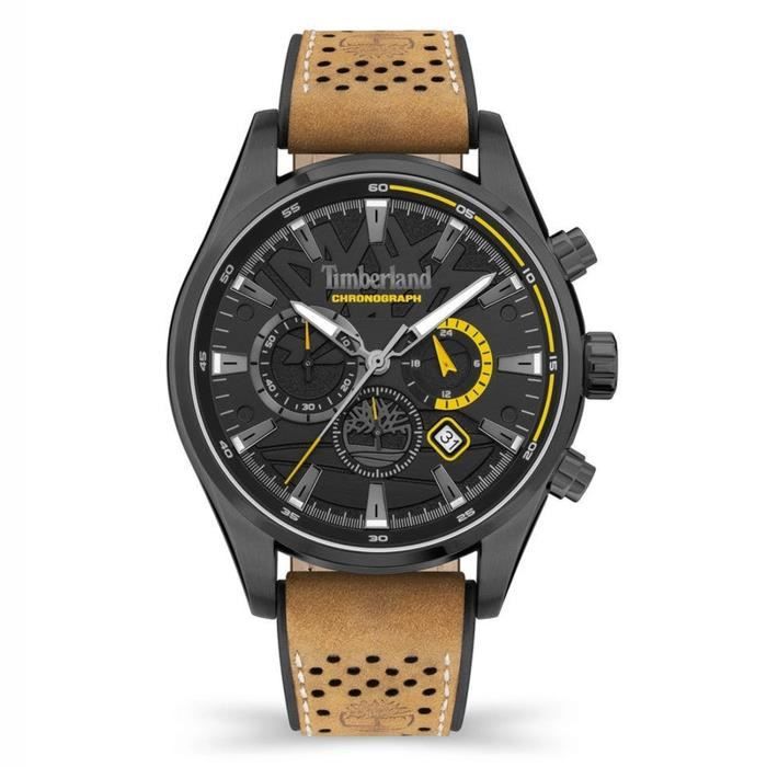 Bracelet cuir tissu homme TIMBERLAND Montre Timberland