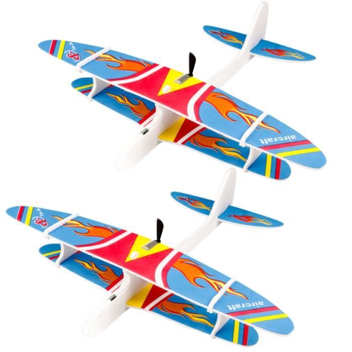 KAKOWELY 10 Pcs Modèle d'Avion en Bois Assembler Avions en Bois DIY Peinture Vierge Avion Jouet pour Enfants Cadeau, 7.28X5.71X2.17 Pouces KAKOWELY 10 Pcs Modèle d'Avion en Bois Assembler Avions en Bois DIY Peinture Vierge Avion Jouet pour Enfants Cadeau, 7.28X5.71X2.17 Pouces