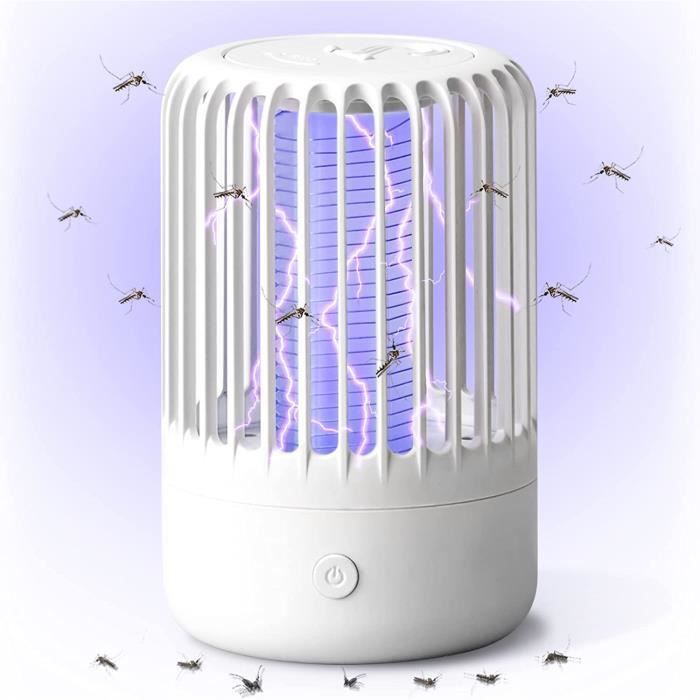 Lampe Anti Moustique, Tue Mouches Interieur, Attrape Mouche LED - Sûr et  Calme, Piège à Mouche Electrique Anti Insectes Répuls[449] - Cdiscount  Jardin