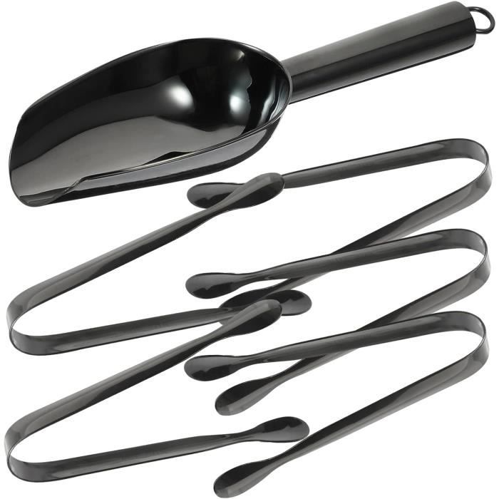 Pelle à Glace En Acier Inoxydable Avec Manche En Bois - Longueur 24 Cm, Pour Glace Dure, Desserts, Beurre