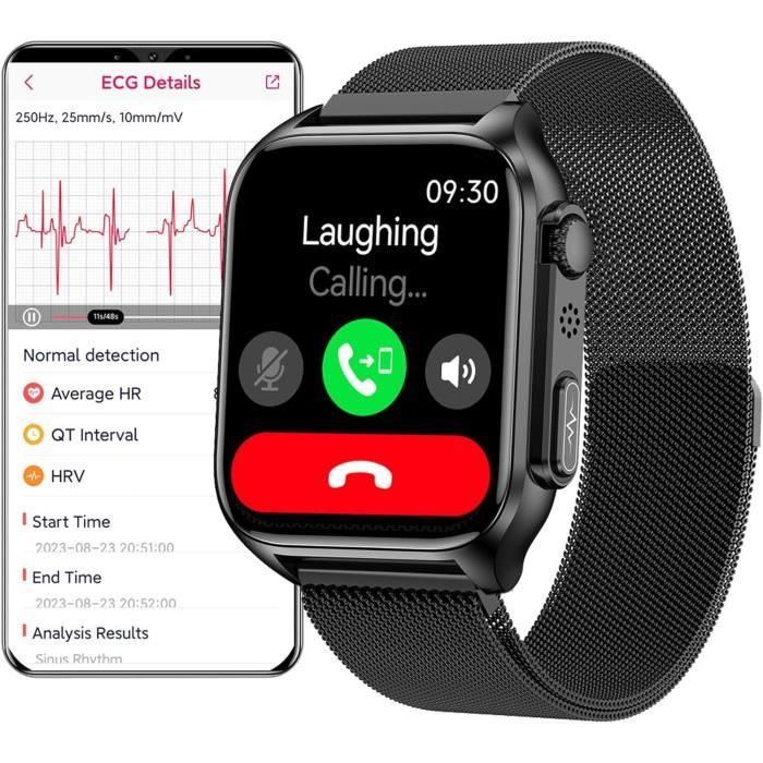 Montre intelligente online avec ecg