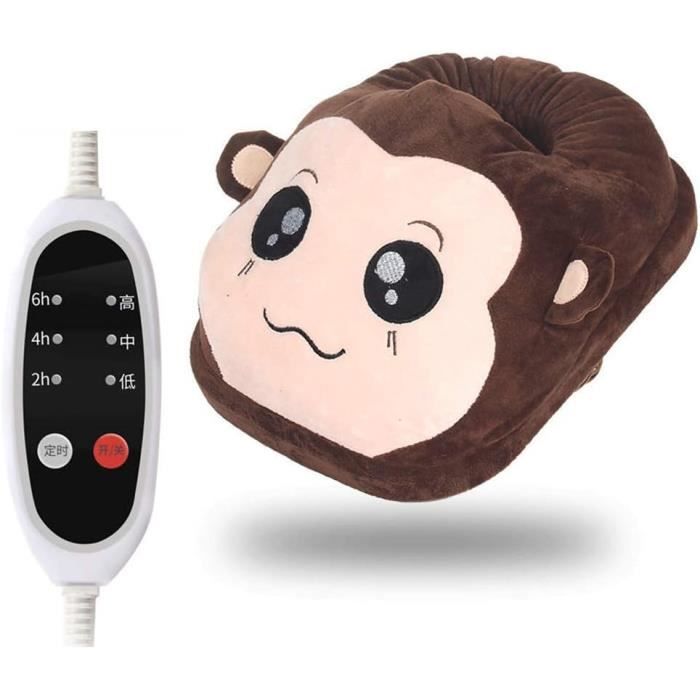 Chauffe-pieds électrique EcoSapiens - Couverture Chauffante Pelucheuse Avec Télécommande