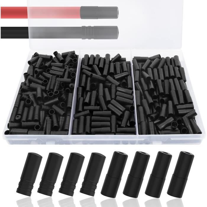 Métallique Bouchon de Frein Embouts,50 pièces 5 mm Manchons de Boîtier de Câble de Frein pour Vélo Câble de Frein (Argent Métallique Bouchon de Frein Embouts,50 pièces 5 mm Manchons de Boîtier de Câble de Frein pour Vélo Câble de Frein (Argent