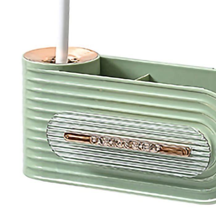 Support Sèche-Cheveux Étanche Sur Pied - Base Acier Inoxydable - Station Salle De Bain Ou Coiffure