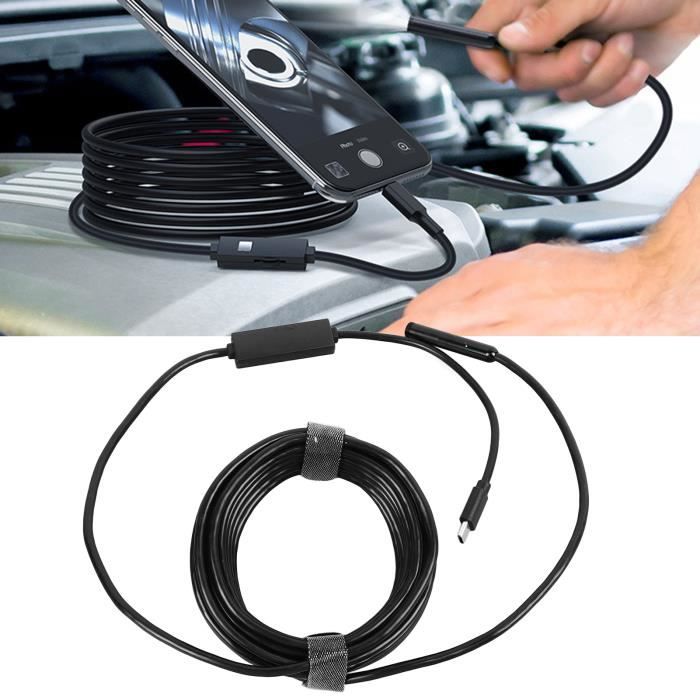 Endoscope Articulé 360°, Caméra 1080P, Waterproof IP67 - Pour Inspection, Photo, Vidéo