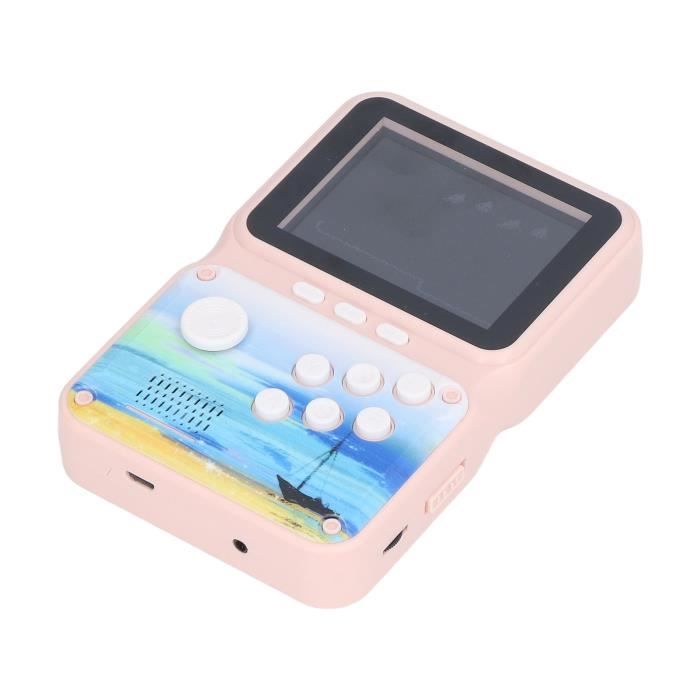Jeux portables pour enfants avec grand écran IPS de 3,2 avec 216 jeux vidéo rétro intégrés, lecteur de jeu portable avec batterie rechargeable, mini