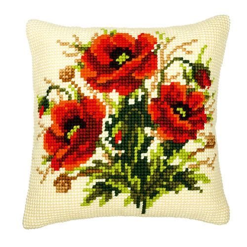 Coussin au point de croix Vervaco disney moana vaiana