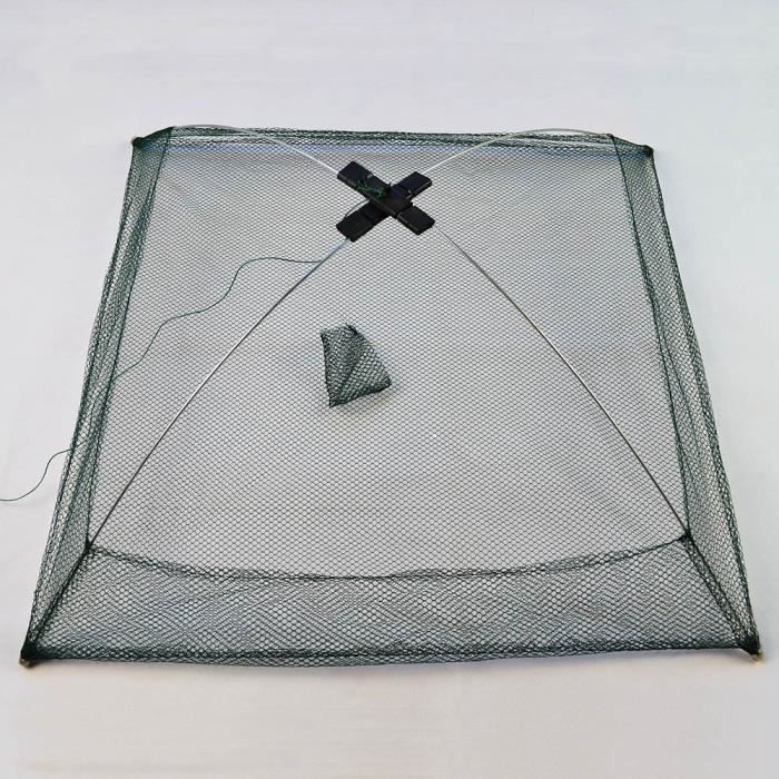 60x60cm Filet de Pêche Pliable Carré