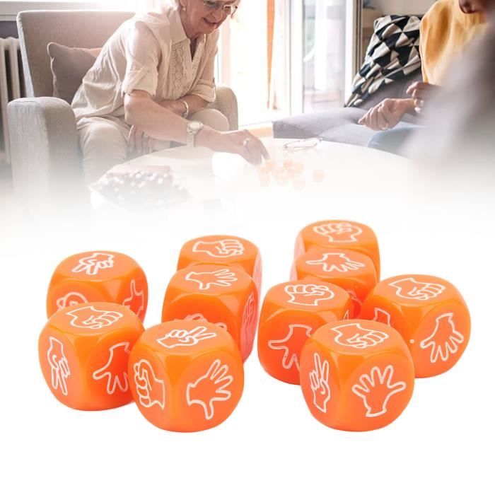 Jeu De Dés Avec Gobelets En Cuir - 10 Dés, Bloc De Score A6, Pour Yahtzee, Poker, Soirées Jeux - 3