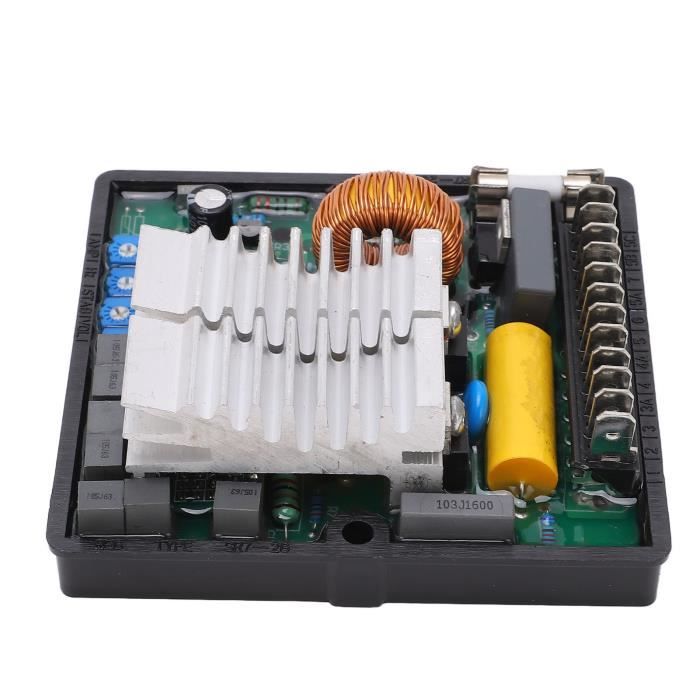 Régulateur De Tension AVR Et Charbons Pour Groupe électrogène - Pièce Détachée TYMEKA CK05 4-5 KVA