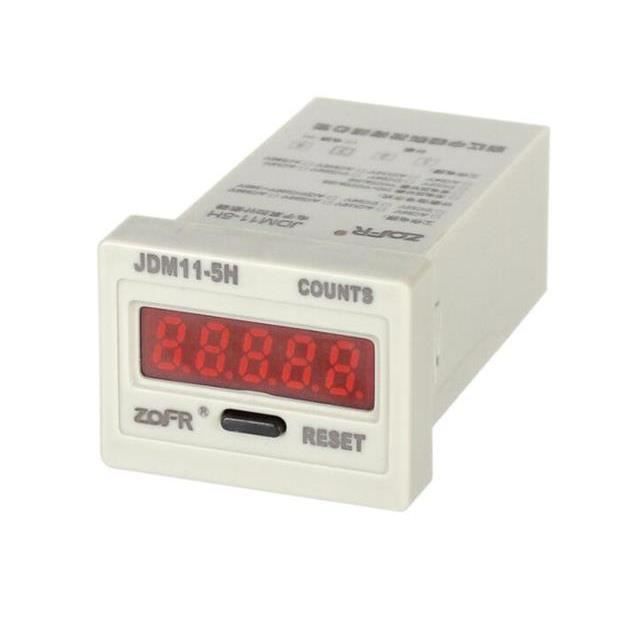 COMPTEUR DE JOUR,Sensor count numérique électronique à affichage à 5 chiffres