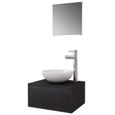 🍞6233Haute qualité- Meuble de salle de bain Colonne salle de bain Contemporain -Armoire de salle de bain Armoire toilette - 4 pcs a-1