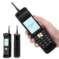 Téléphone portable rétro 2,2'' avec banque d'alimentation - CIKONIELF - Double SIM - Noir-1