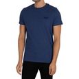 Superdry Pour des hommes T-shirt à logo brodé Vintage, Bleu-1