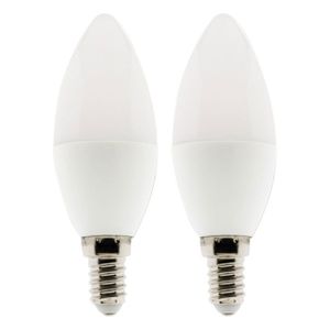Lot De 5 Ampoules LED E14 9W - Blanc Chaud 2700K, Dimmable, En Céramique