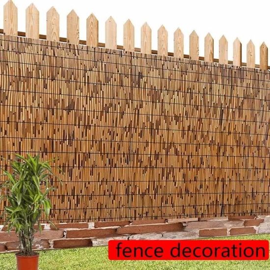 Brise-Vue En Bambou Pour Balcon Clture En Roseau Naturel 05 06 09 1 13
