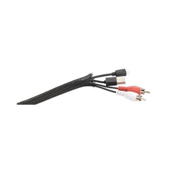Gaine Flash Diam/ètre 15 mm Couleur: Gris Longueur: 4 m Gaine Range C/âbles Gaine Flash