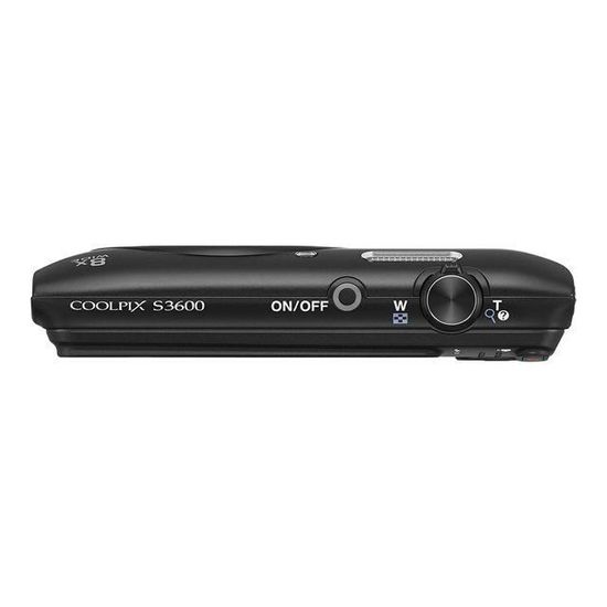 NIKON COOLPIX S3600 NOIR - Cdiscount Appareil Photo