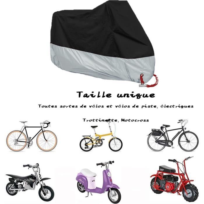 Housse De Protection Moto Imperméable 4XL 290x110x140cm - R1250GS Adventure Anti-Pluie Anti-Poussière Antivol