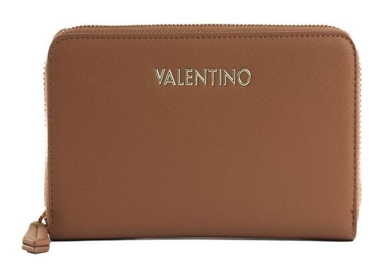 VALENTINO Zero Re Zip Wallet In Vaniglia | Kleines Portemonnaie Mit Reißverschluss, 15,5 X 5,5 Cm | High-Quality Damen-Geldbörse