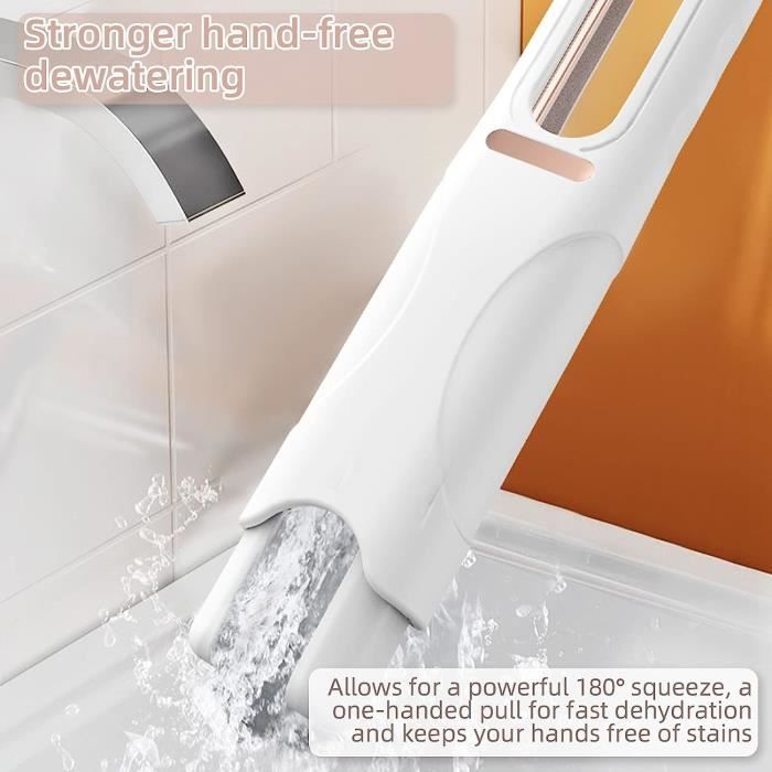 Mini balai portable sans lavage à la main - Pour nettoyage de bureau -  Éponge de nettoyage pour salle de bain, cuisine, A64 - Cdiscount Maison