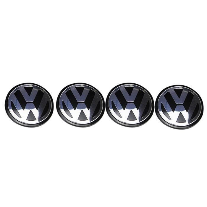 4 x caches moyeux centre roue VW pour Volkswagen 65mm ref. 3B7 601 171 -  Cdiscount Auto