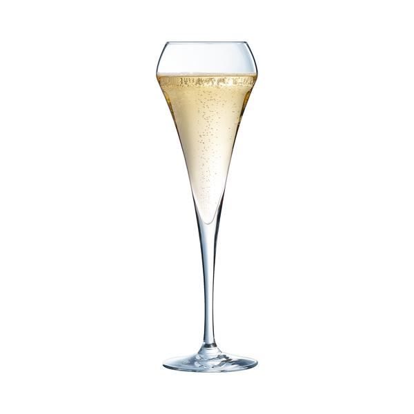2 Flûtes à Champagne Cristal - 150ml Double Paroi - Verre Borosilicate