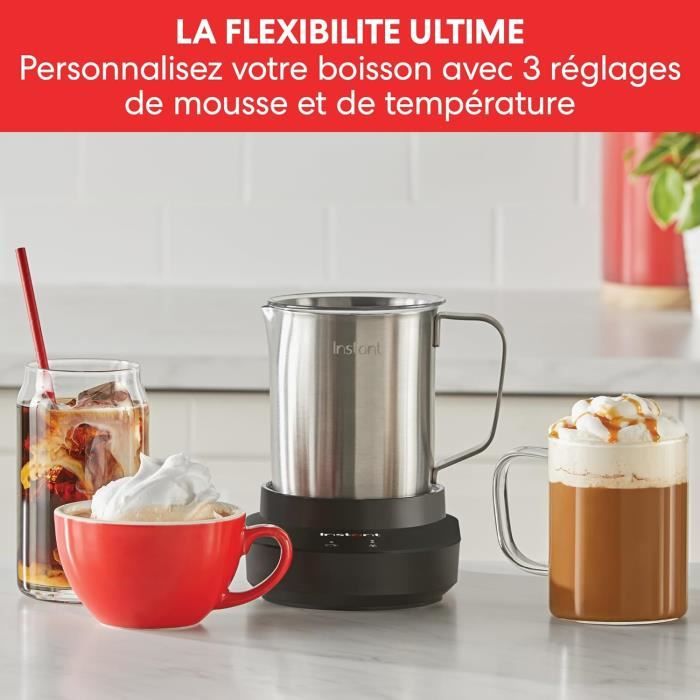 Test Du Mousseur à Lait électrique 4 En 1 : Mousse Chaude Et Froide Pour Boissons Gourmandes