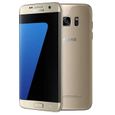 5.5'Samsung Galaxy S7 Edge G935F(32GB) D'or- téléphone d'occasion (écouteur+chargeur Européen+USB câble+boît-3