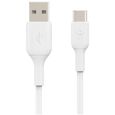 BELKIN - cable - Cable USB-A to USB-C 2M, White-3
