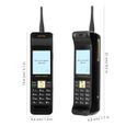Téléphone portable rétro 2,2'' avec banque d'alimentation - CIKONIELF - Double SIM - Noir-3