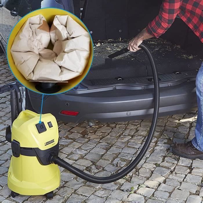 Lot de 15 Sacs Filtre Remplacement pour Aspirateur Karcher