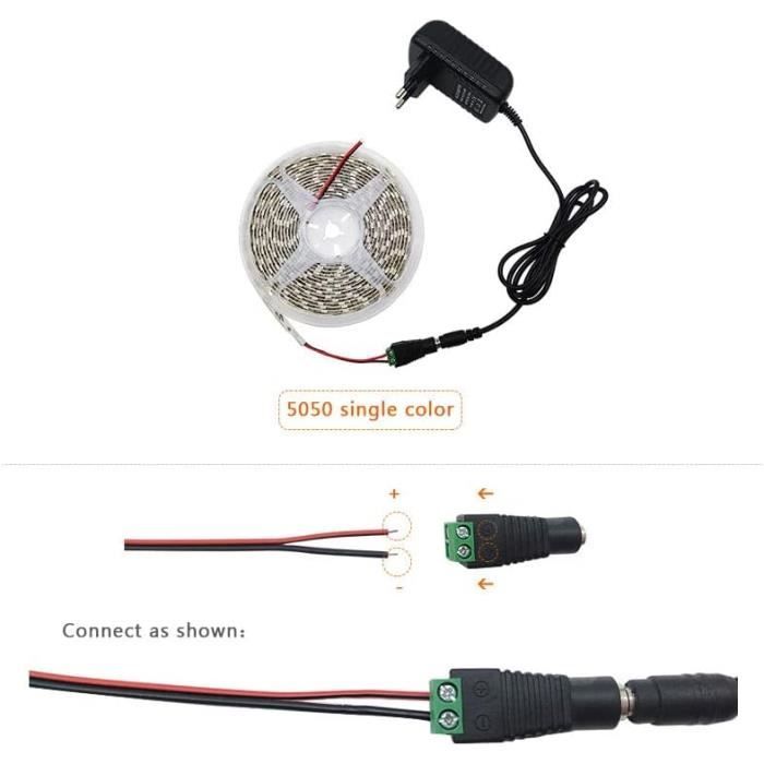 Lot De 10 LED 5mm Sommet Plat + Résistances 12V - 5 Couleurs - Neuf