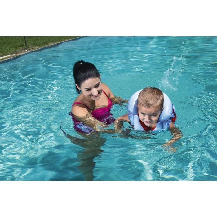 Gilet Natation Enfant Brassards Intégrés Puddle Jumper Motif Crabe Jaune 2 6ans